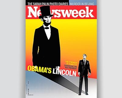 Picture Of Newsweek Cover: Barack Obama And Abraham Lincoln ...